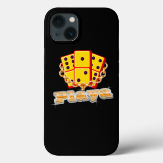 Playa Shirt Funny Domino Spielspielerdomänen Case-Mate iPhone Hülle