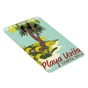 Playa Uvita, Costa rica Reiseplakat/ Magnet