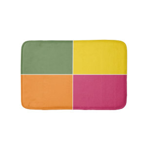 Playable Citrus Squares Badematte