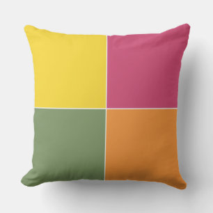 Playable Citrus Squares Kissen
