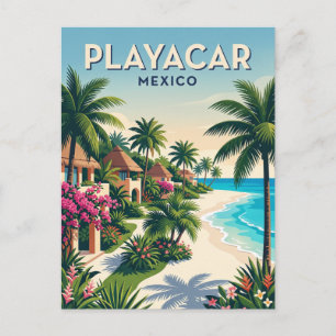 Playacar Mexiko Postkarte