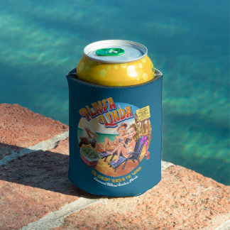 PlayaLinda Beach Beer Coozie Dosenkühler