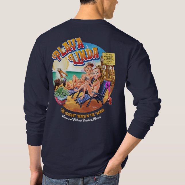 PlayaLinda Strand T-Shirt (Rückseite)