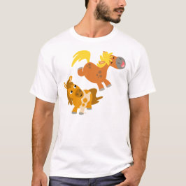 Playame Cartoon Ponies Children T - Shirt