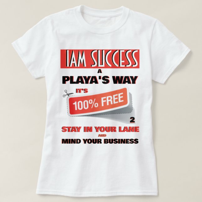 PLAYA'S WEG T-Shirt (Design vorne)