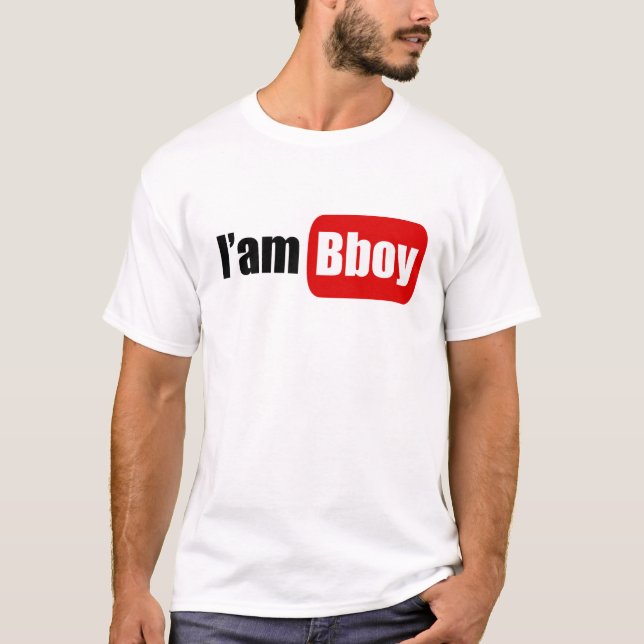 Playbboy: I'am Bboy T-Shirt (Vorderseite)