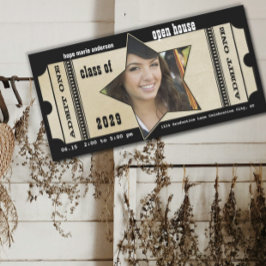 Playbill Senior Pictures Abschluss Einladung