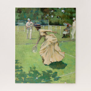 Played, Tennis Match von Sir John Lavery Puzzle