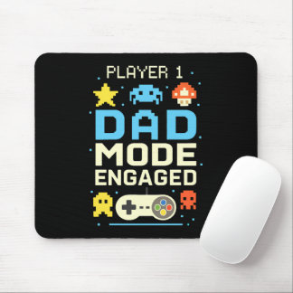 Player 1 Vater Modus Verlobt Mousepad