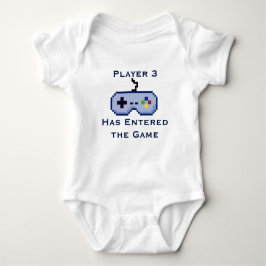 Player 3 hat das Game Strampler Shirt betreten