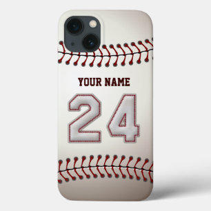 Player Number 24 - Coole Baseball-Sticks sehen Case-Mate iPhone Hülle