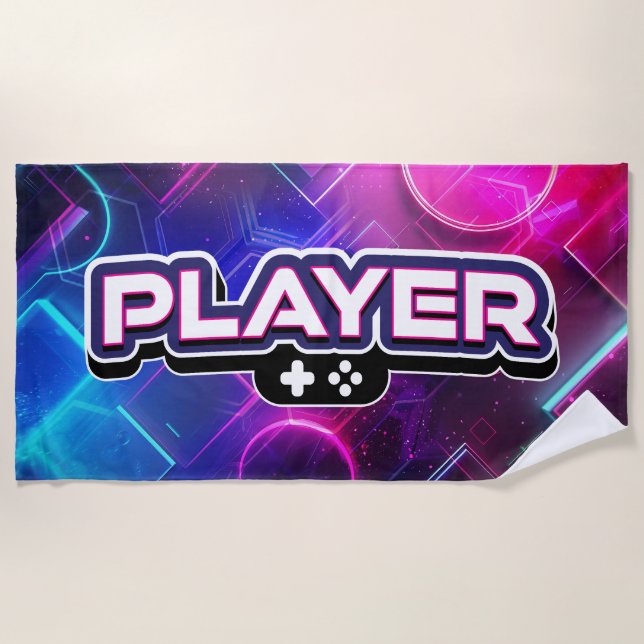 Player Strandtuch (Vorderseite)