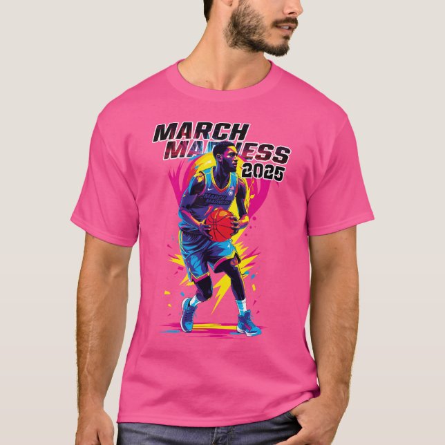 Playera Baloncesto Marzo de Locura 2025 T-Shirt (Vorderseite)