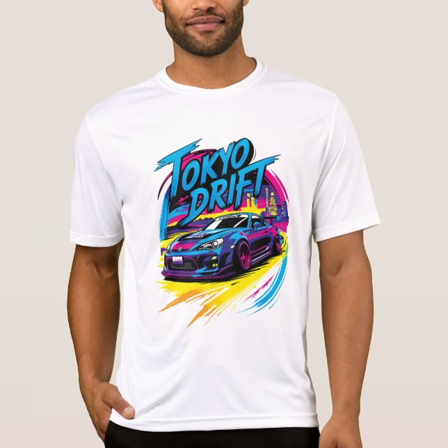 Playera Competitor de Sport-Tek Tokyo Drift  T-Shirt (Vorderseite)