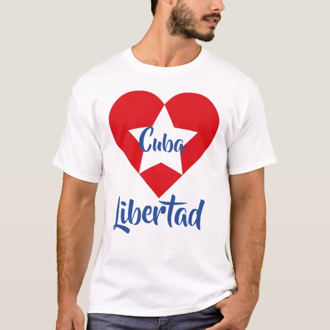 Playera Cuba Libertad T-Shirt (Vorderseite)