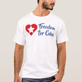 Playera Freedom for Cuba T-Shirt