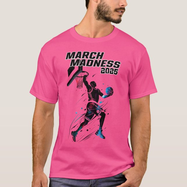 Playera La Locura de Marzo Baloncesto T-Shirt (Vorderseite)