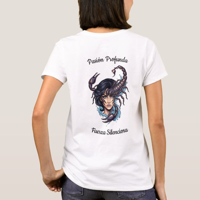 Playera Lady Escorpio T-Shirt (Rückseite)
