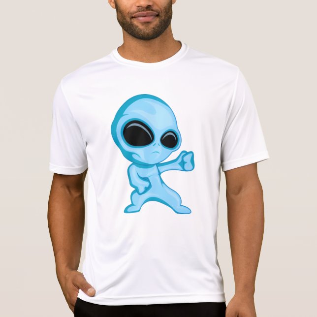 playera  ligera en blanco T-Shirt (Vorderseite)