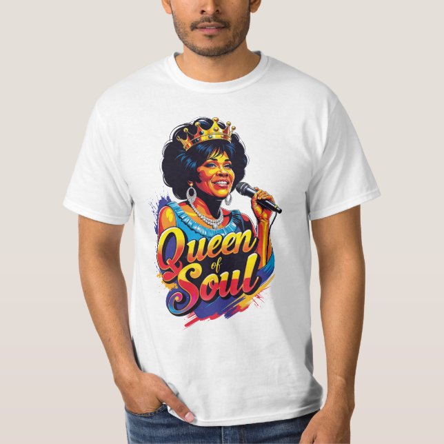 Playera  Queen of Soul T-Shirt (Vorderseite)