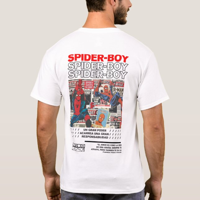 PLAYERA SPIDER BOY T-Shirt (Rückseite)
