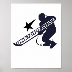 Players hockey UNSTOPPABLE Wall art Poster