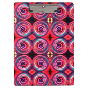 "Playful Abstrakt Vortex" Klemmbrett