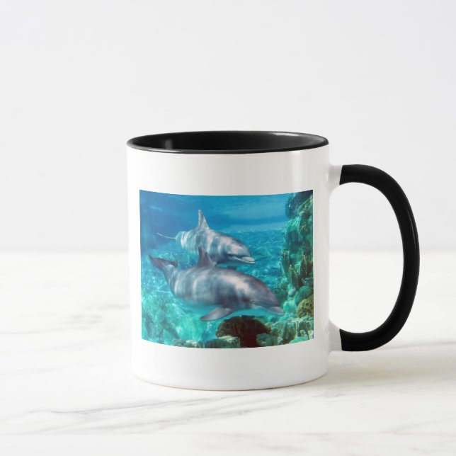 Playful als Delphin-Tasse Tasse (Rechts)