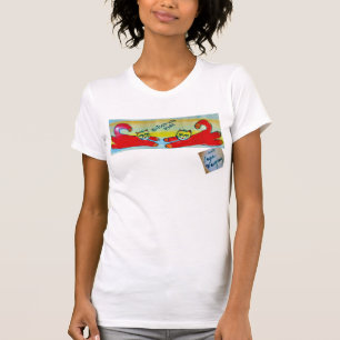 Playful "Catsamole" Katze Kinder Kitten Springen T-Shirt