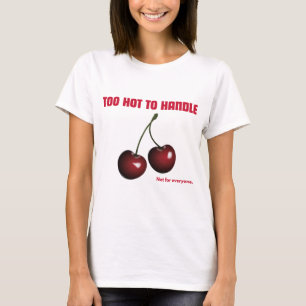 Playful Cherry Graphic T - Shirt