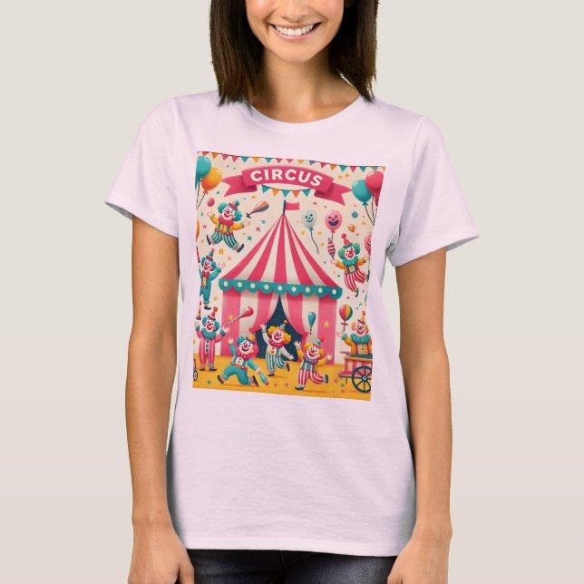 Playful Circus Deluxe T Shirts Design 🎨 🎭 (Vorderseite)