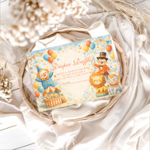 Playful Circus Friends Diapper Raffle