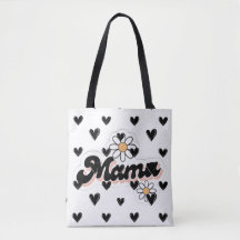 Playful Daisy Mama Tote Bag | Niedlich und trendy