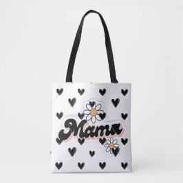 Playful Daisy Mama Tote Bag | Niedlich und trendy