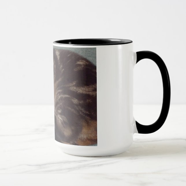 Playful Dave Black Ringer Tasse (Rechts)