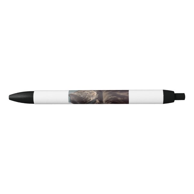 Playful Dave Black Trim Pen Kugelschreiber (Vorderseite)