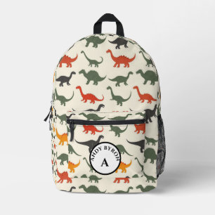 Playful Dinosaurier Print Kids Bedruckter Rucksack