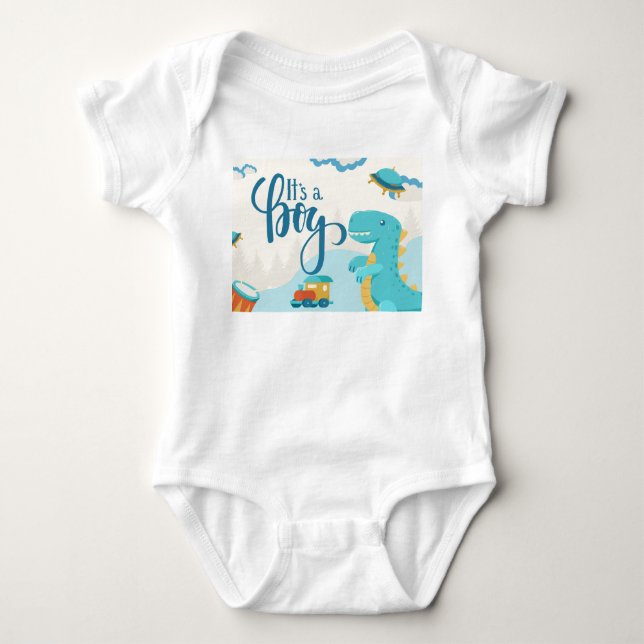 Playful Dinosaurier Shirts (Vorderseite)