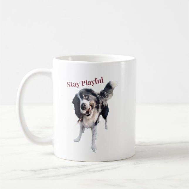 Playful Dog Mug Kaffeetasse (Links)