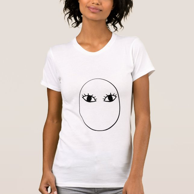 Playful Egg Face Tshirt (Vorderseite)