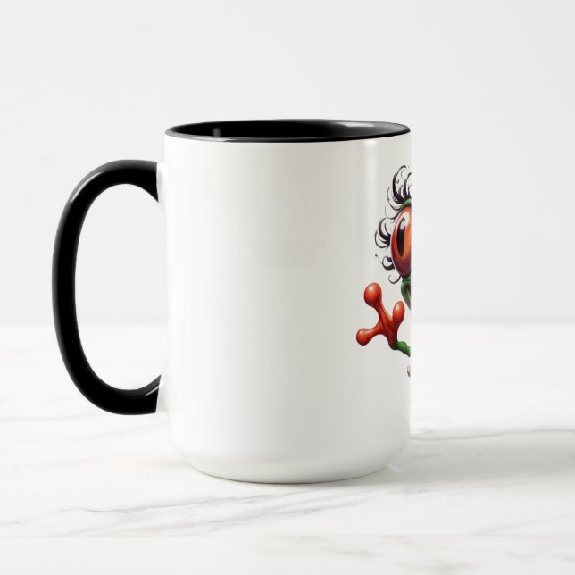 Playful Frog 14. Oktober Tasse (Links)
