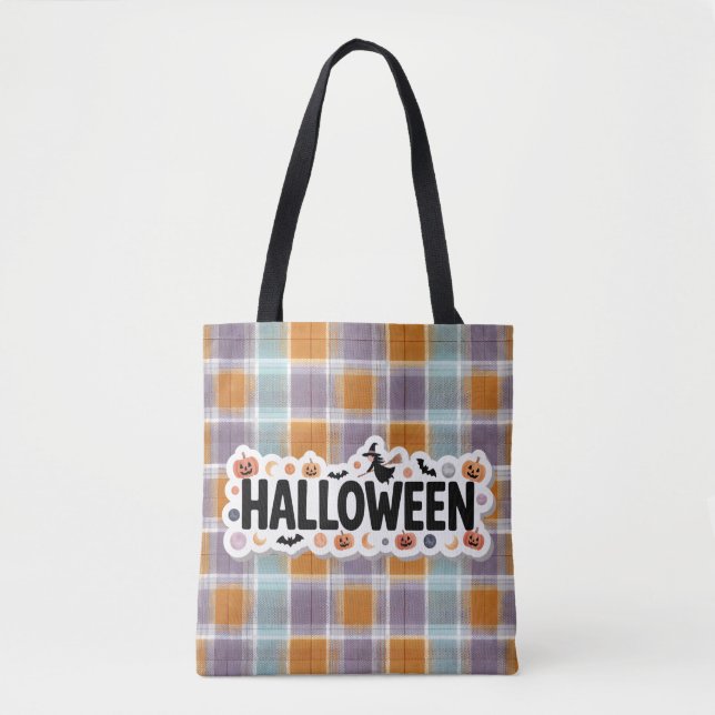 Playful Halloween Plaid (Vorderseite)