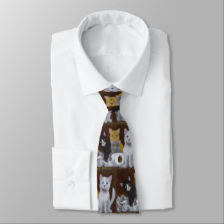 Playful Kittens Neck Tie Krawatte