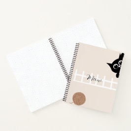 Playful Kitty Notebook Notizbuch