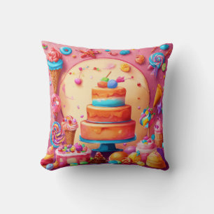 Playful Konditorei und Candyland Fun Kissen