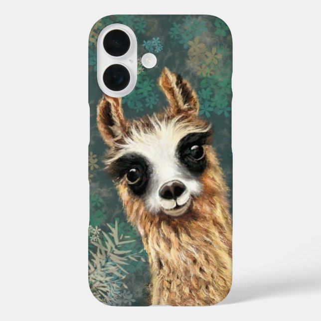 Playful Llama - Lächeln Case-Mate iPhone Hülle (Rückseite)
