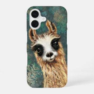 Playful Llama - Smile iPhone 16 Hülle