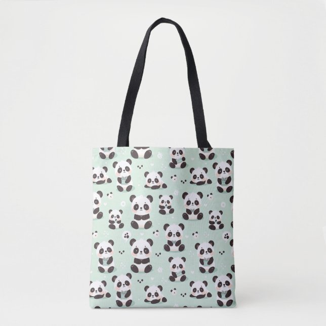 Playful Panda Pattern (Vorderseite)