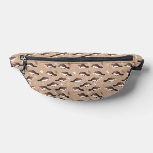 Playful Platypus Pattern Bauchtasche