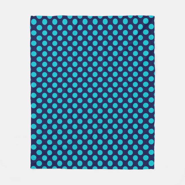 Playful Polka Dots | PD-02 | Fleecedecke (Vorderseite)